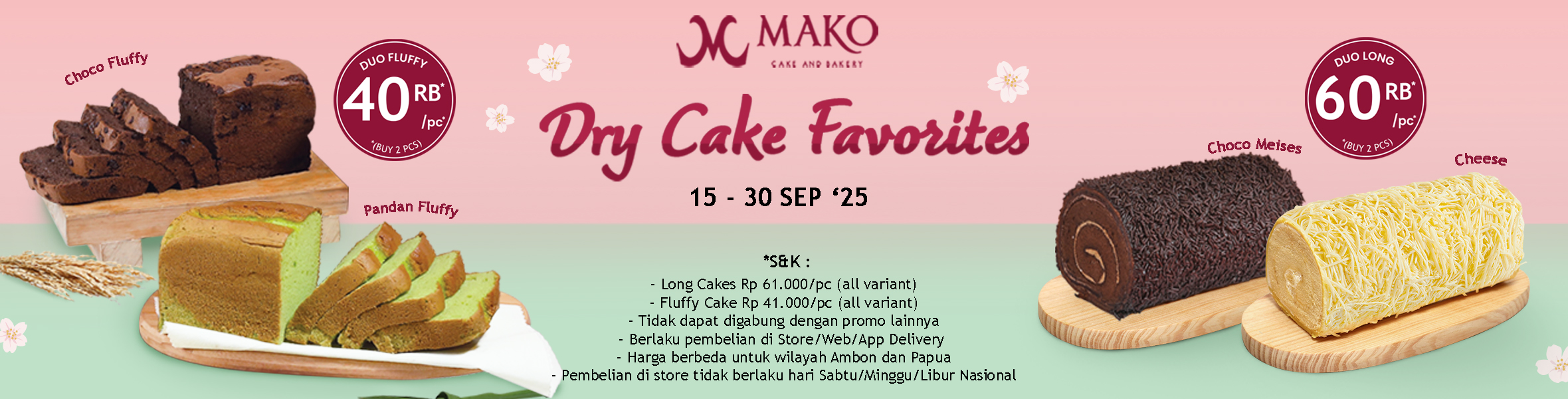 Home - MAKO Cake and Bakery