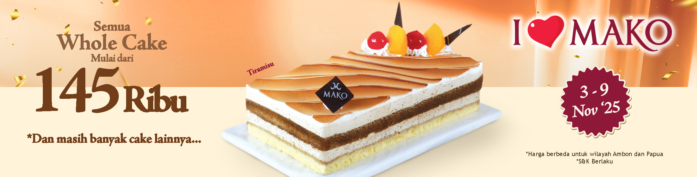 Home - MAKO Cake and Bakery