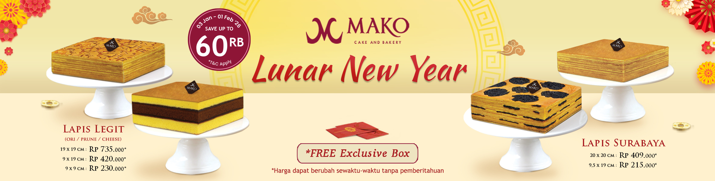 Home - MAKO Cake and Bakery